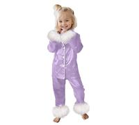 Pyjama en Satin Ensemble pour Garçons Filles Pyjama en Soie À Manches Longues 2 Pièces Vêtements De Nuit Bouton vers Le Bas Unisexe Enfant Enfant Enfants Adolescent Vêtements De Nuit z6