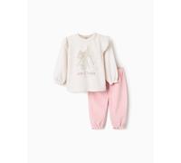 Pyjama en velours bambi beige clair 24/36M(86/97)