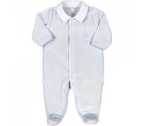 Pyjama en velours bleu Sophie la girafe (1 mois)