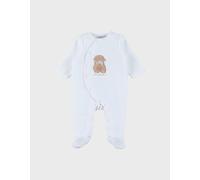 Pyjama En Velours Brodé ? Fluffy Blanc 1M(54CM)
