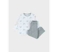 Pyjama en velours côtelé lion blanc 36M(97CM)