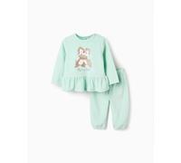 Pyjama en velours tic & tac bleu 18/24M(81/86)