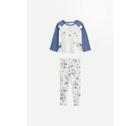 Petit Béguin - Pyjama Enfant 2 pièces avec Pieds Retroussables Mexico