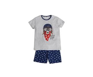 Pyjama enfant Admas Wild Crazy Guy Gris 6 ans