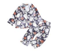 Pyjama Enfant Garcon Fille 2 Pièces Ensemble Halloween Costume d'halloween Ensembles de et Ado VêTements Maison Vêtement Nuit Cadeau