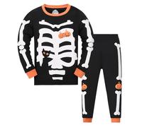 Pyjama Enfant Garcon Fille Tenues Ensemble 2 pièces Garçons Coton Loungewear décontracté Tenue Unisexe Confortable et Doux Hauts de Pantalon Dinosaure Requin Voitures pour Enfants Colorier