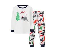 Pyjama Enfant Garcon T Shirt Tops et Pjs Shorts Manches Courtes avec Haut Short Ensemble T-Shirt Ensembles de Fille Court Enfants Coton Mignonne pour Bambin 1-5 Ans
