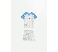 Pyjama Enfant Manches Courtes Biscarosse Ecru 5A
