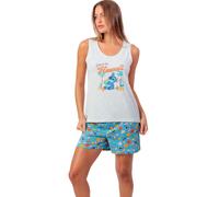 Pyjama femme Admas Stitch Beach Disney Gris M