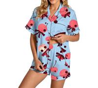Pyjama Femme Cotelé Chambre Pilou Personnes Molleton Originale Déstockage 2 Tartan Epais Bebe Bambi Large Ouvert Jaquette Jolie Lion Jour Etoile Personnaliser 54