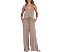 Pyjama Femme Grande Taille 54 56 Ensembles 2 Pcs Pijama Coton Été Nightwear Femmes Leger Doux Sets Pyjama San Manches Shirt Pantalon Combinaison Bleu Set Pas Cher Pyjama Leger Femme