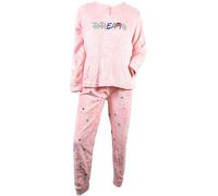 Pyjama Femme Long Sweet Secret J1595 Polaire Rose