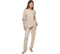 Pyjama femme Selmark P106 Cloud Nine Beige L
