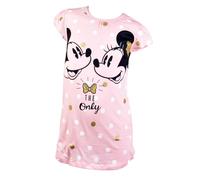 Pyjama Fille Licence : Minnie, Looney Tunes, Minions, Peppa Pig En Coton Ultra Confort Minnie Et2051 Chemise Nuit Rose