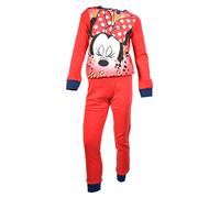 Pyjama Fille Licence : Minnie, Looney Tunes, Minions, Peppa Pig En Coton Ultra Confort Minnie Hs7168 Rouge