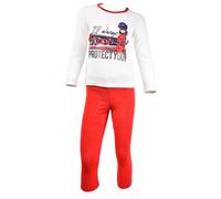 Pyjama Fille Miraculous En Coton Miraculous Hs2010 Beige Polaire