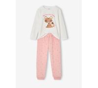 Pyjama fille velours écru 6A