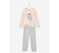 Pyjama fille velours renard rose clair 14A