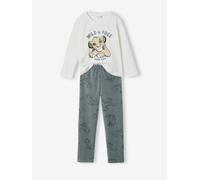 Pyjama garçon Disney Le Roi Lion en velours blanc/vert grisé 10A