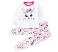 Pyjama Garcon Enfants Enfant Ensemble Pyjamas Manches Longues Coton Biologique Doux Haut Col Rond Pantalon Mignonne Dinosaure Tracteur Four Seasons