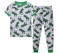 Pyjama Garcon Enfants Tenues Ensemble 2 pièces Garçons Coton Loungewear décontracté Tenue Unisexe Confortable et Doux Tee Shirt Manches Longues Ensembles Ado Détente pour Colorier