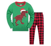 Pyjama Garcon Enfants Vêtement de Nuit Enfant d'intérieur Maison Kawaii d'été Tee Shirt Manches Longues Ensembles Dinosaure Requin Voitures et Jeunes