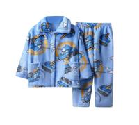 Pyjama Garcon Enfants Vêtement de Nuit Enfant Loungewear décontracté Tenue 2 Pieces Classique T Shirt Tops et Pjs Shorts Ado Tenues Détente Ensemble vêtements