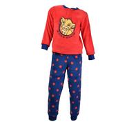 Pyjama Garçon Licence : Mickey, Looney Tunes, Age De Glace, Minions, Peppa Pig En Coton Ultra Confort Le Roi Lion Hs7441 Rouge