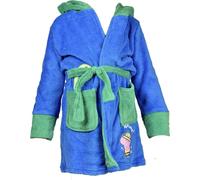 Pyjama Garçon Licence : Mickey, Looney Tunes, Age De Glace, Minions, Peppa Pig En Coton Ultra Confort Peppa Pig Rh2187 Peignoir Bleu