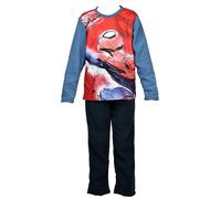 Pyjama Garçon Marvel Avengers Dc Comics Fantaisie En Coton Ultra Confort Spiderman Rh2083 Bleu En Polaire