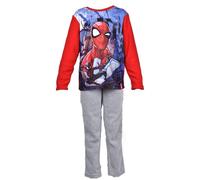 Pyjama Garçon Marvel Avengers Dc Comics Fantaisie En Coton Ultra Confort Spiderman Rh2083 Rouge En Polaire