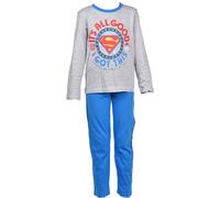 Pyjama Garçon Marvel Avengers Dc Comics Fantaisie En Coton Ultra Confort Superman Rh2183 Gris