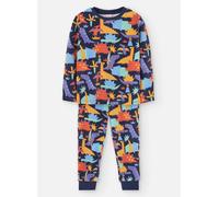 Pyjama Garçon Velours Dinosaures Multicolore 4A