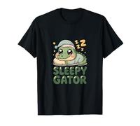Pyjama Gator Mignon et endormi T-Shirt