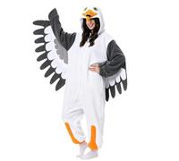 Pyjama grenouillère pour femme - Coupe ample avec fermeture éclair et | Costume d'Halloween pour adulte pour homme et femme, couple, étudiant, fête, photographie