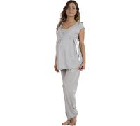 Pyjama Gris - Manches Courtes T4