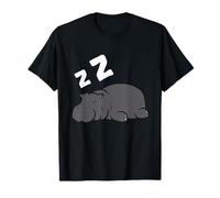 Pyjama hippopotame fatigué T-Shirt