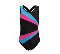 Pyjama Hiver Enfant Garcon 6 Ans - Justaucorps Filles pour Tenues de Gymnastique Enfants 1 pièce vêtements de Danse colorés (Blue 7-8 Years)