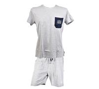 Pyjama Homme Cerruti 1881 En Coton -Chaleur, Douceur Et Confort- Pyjacourt Cerruti 1881 Gris