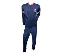 Pyjama Homme Long Sweet Secret Q2753 Polo Team Marine