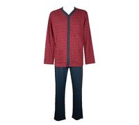 Pyjama homme RAGNO maillot manches longues ouvert devant avec poches pantalon lo