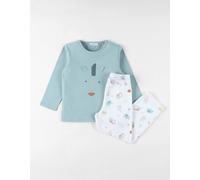Pyjama jersey bleu 18M(81CM)