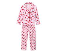 Pyjama Long Un Zeste D'amour Catimini Coton Élasthanne Rose Rose 4A