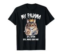 Pyjama Maine Coon parfait pour les amoureux des chats T-Shirt