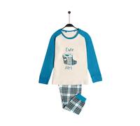Pyjama manches longues en Ã©dition limitÃ©e fille Admas Bleu 10 ans