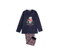 Pyjama manches longues enfant Admas Bear Bleu 8 ans