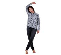 Pyjama manches longues femme Admas Skin Gris M