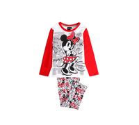 Pyjama manches longues fille Disney Stay True Blanc 8 ans