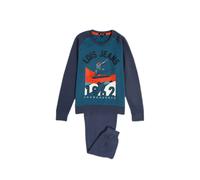 Pyjama manches longues ranglan enfant Lois XGames Bleu 8 ans