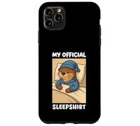 Pyjama Mignon de Loutre endormie drôle Mon Costume de Sommeil Coque pour iPhone 11 Pro Max